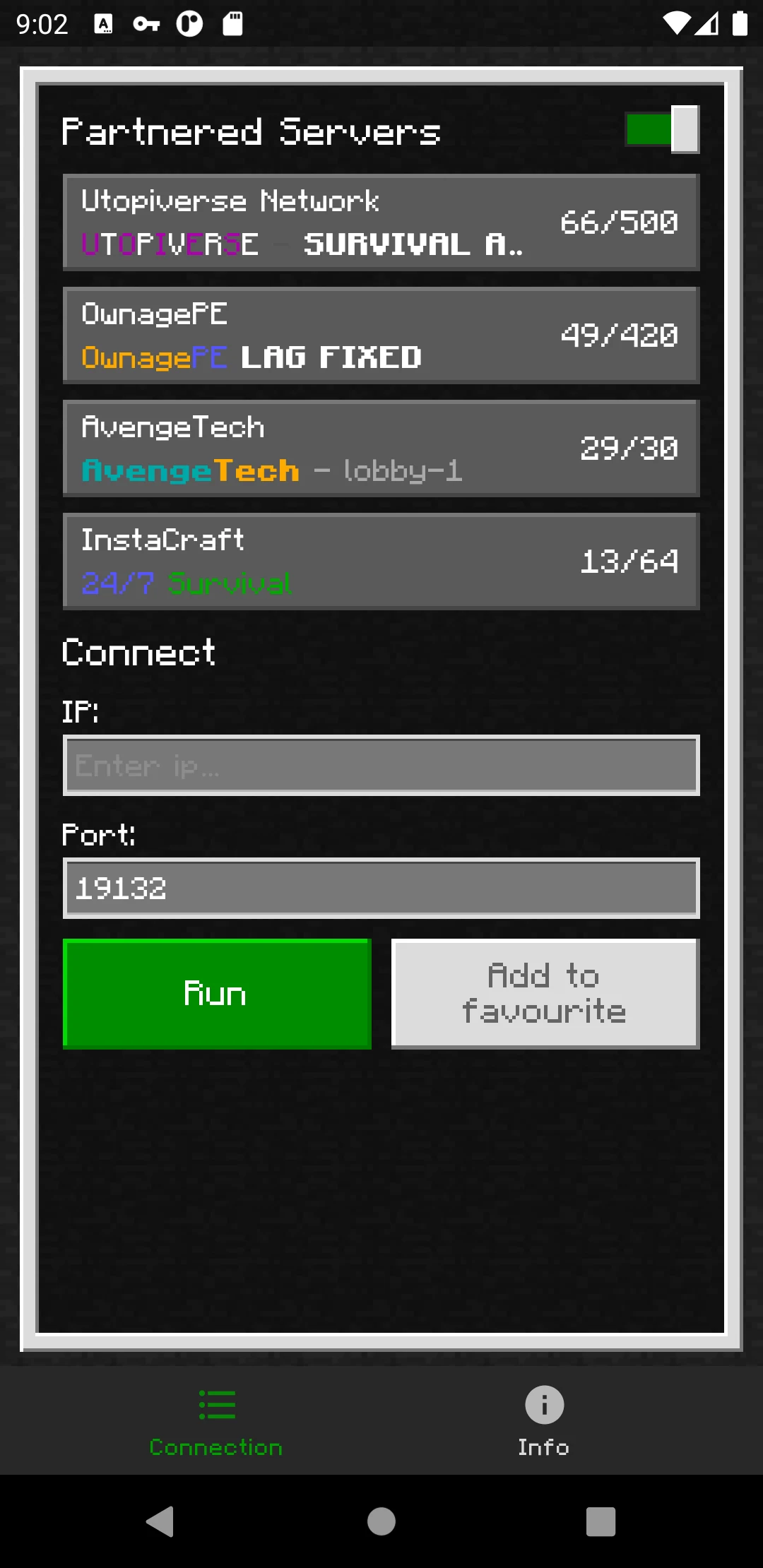 BedrockTogether for Minecraft screenshot